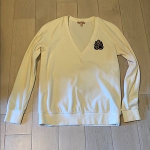 Juicy Couture velour small cream shirt